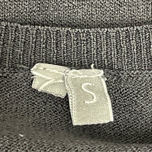 Sweaty Betty Black Long Sleeve Crew Neck Top W/ Mesh Panels Size S - Picture 5 of 7